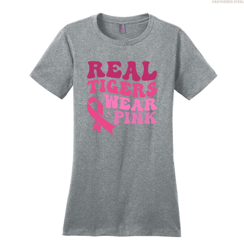 Real Tigers Wear Pink Women's Tees