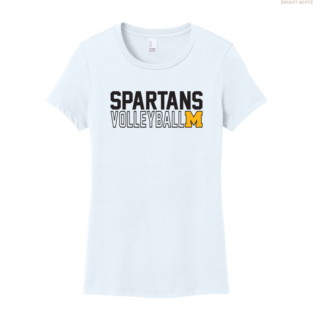 Spartans Volleyball Women's Perfect Tee