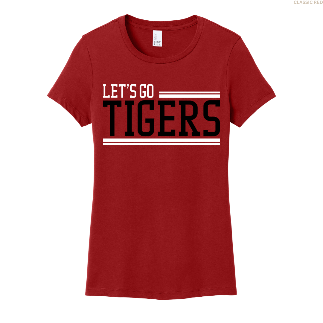 Let's Go Tigers Women's Perfect Tee