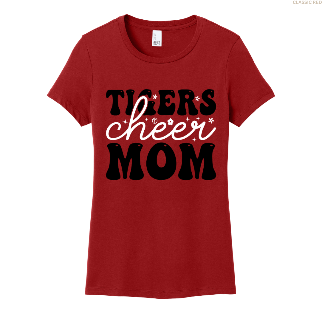 Tigers Cheer Mom Women's Perfect Tee
