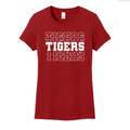 Tigers Stacked Women's Perfect Tee