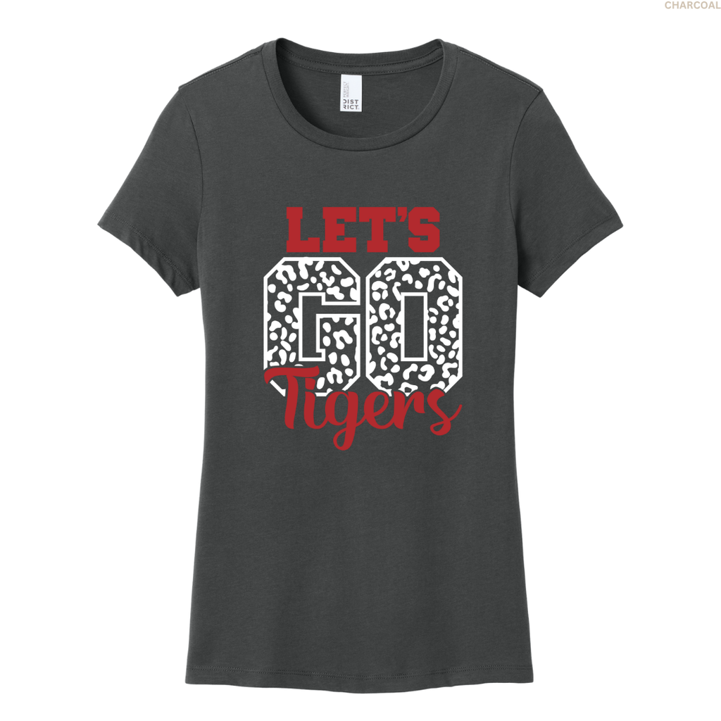 Let's Go Tigers Printed Women's Perfect Tee