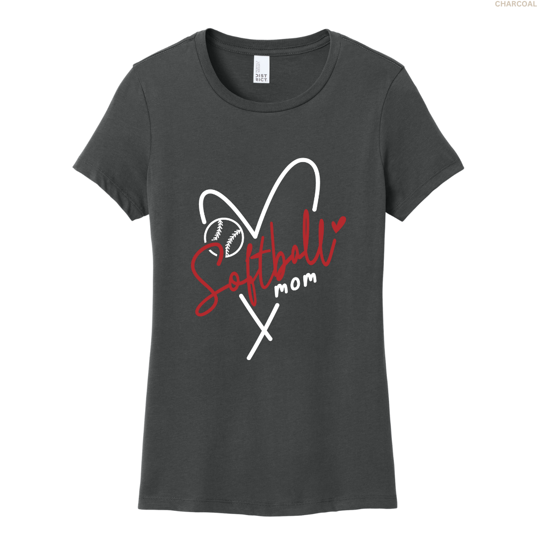 Softball Mom Women's Perfect Tee