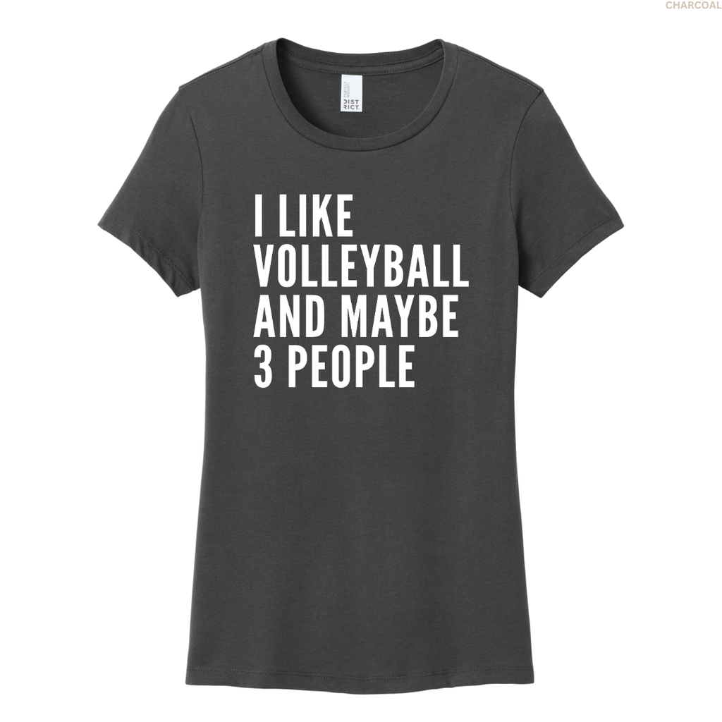I Like Volleyball Women's Perfect Tee