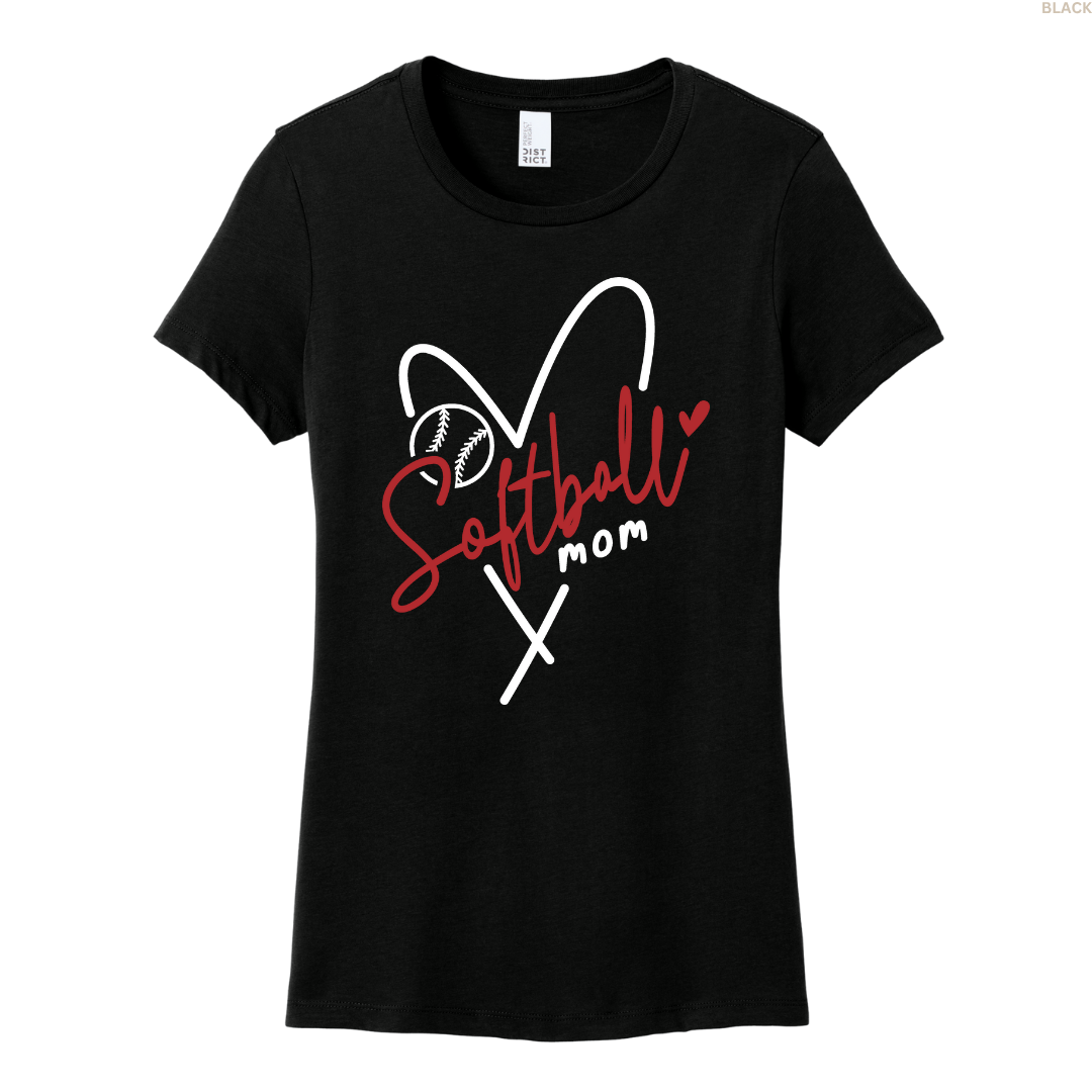 Softball Mom Women's Perfect Tee