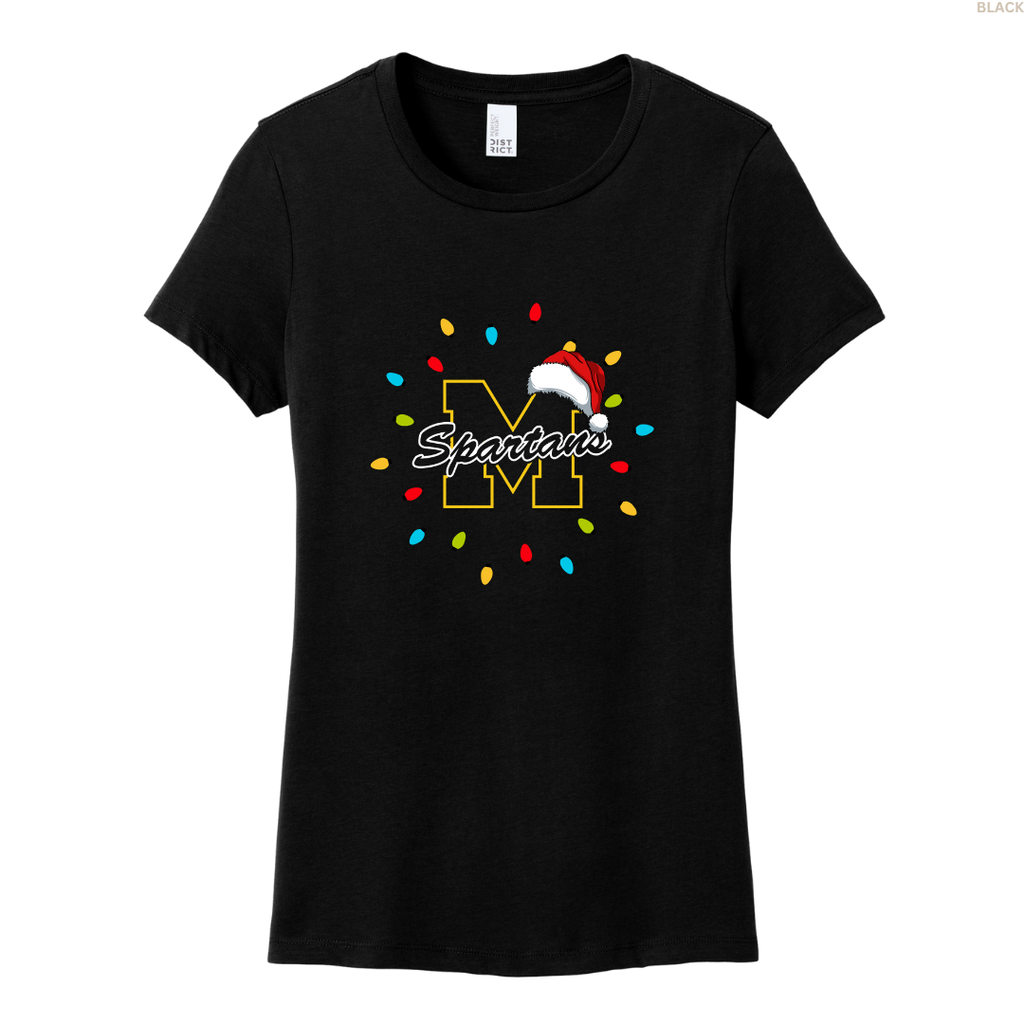 Montour Spartans Santa Women's Tees