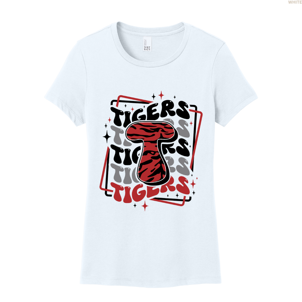 Tigers Framed Women's Tees