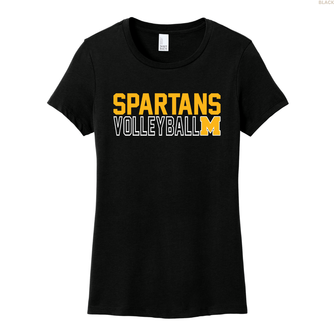 Spartans Volleyball Women's Perfect Tee