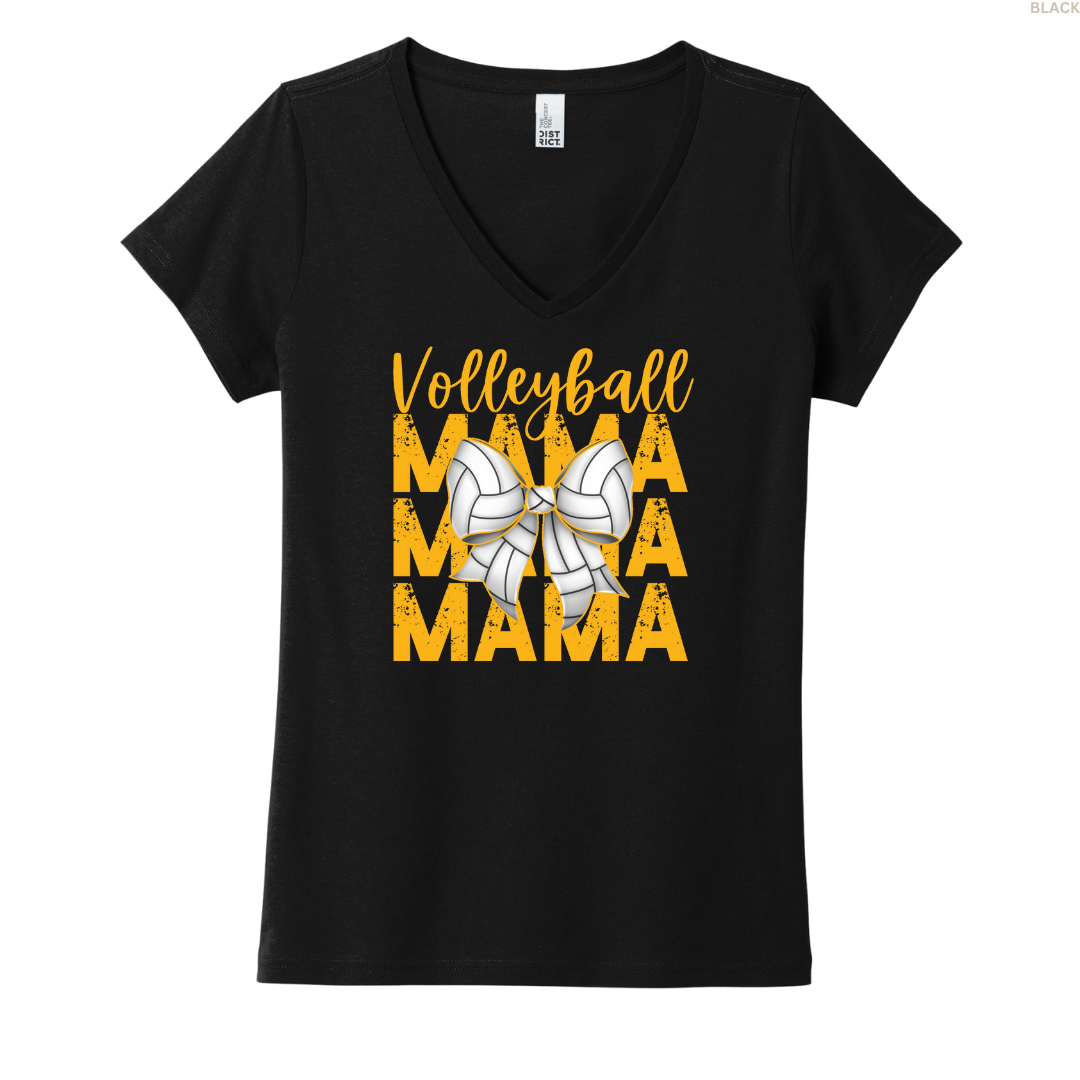 Volleyball Mama Women's V-neck