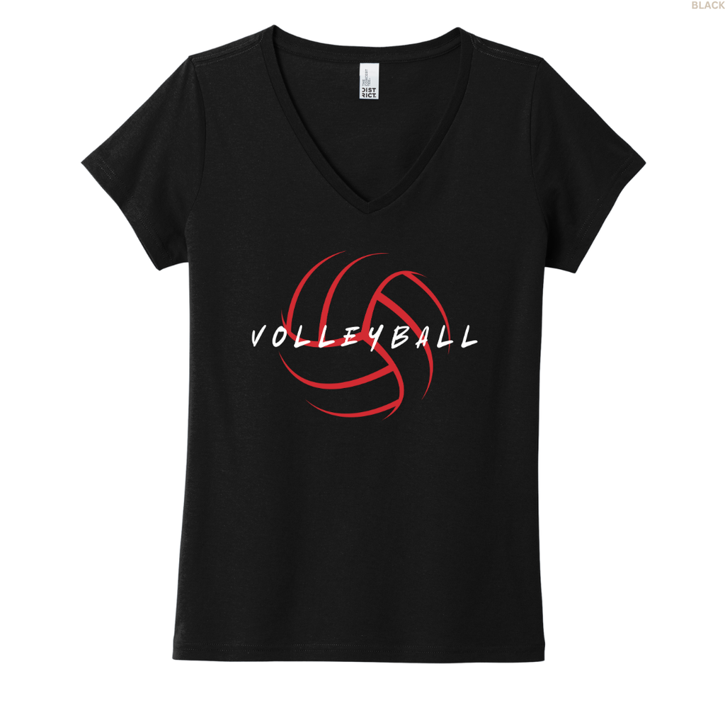 Volleyball Graphic Women's V-neck