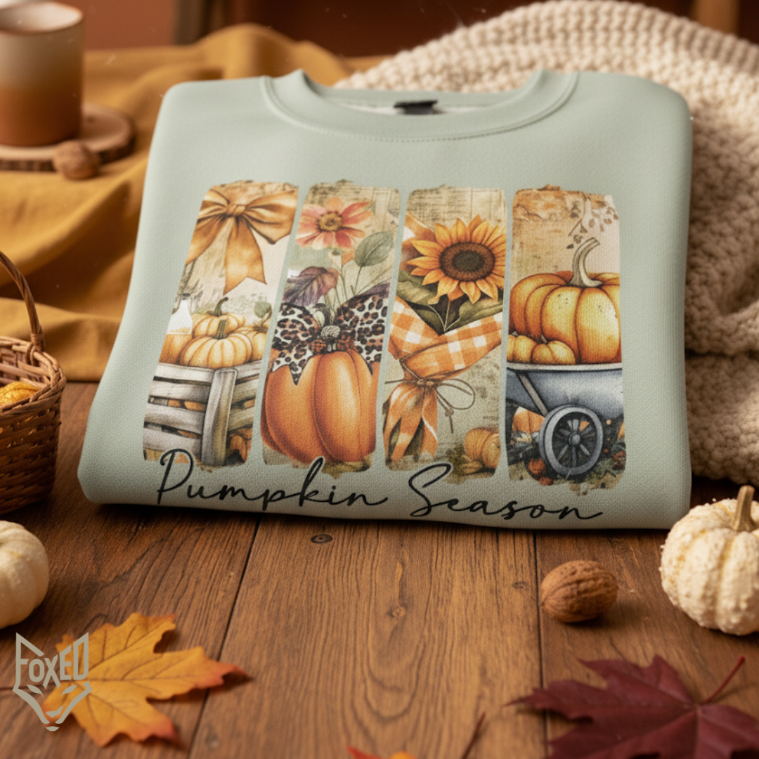 Pumpkin Season Harvest Crewneck Sweatshirt