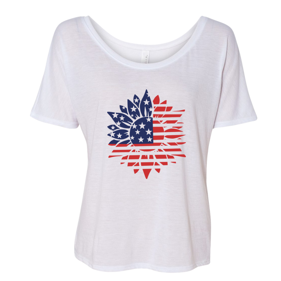 American Flower Women's Slouchy Tee & Tank